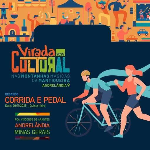 Event cover Corrida Virada Cultural de Andrelndia 2025