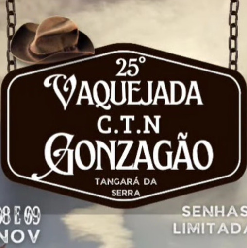 Event cover (Sbado) 25 Vaquejada C.T.N Gonzago - Tangar da Serra