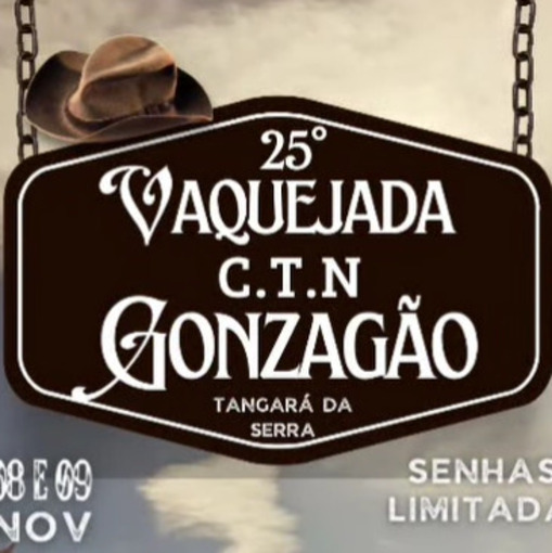 Couverture de l'vnement (Domingo) 25 Vaquejada C.T.N Gonzago - Tangar da Serra 
