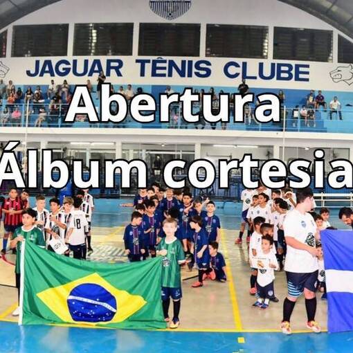 Copertura dell'evento (Abertura - �LBUM CORTESIA) 7� Champions League Jaguar T�nis Clube 2025 