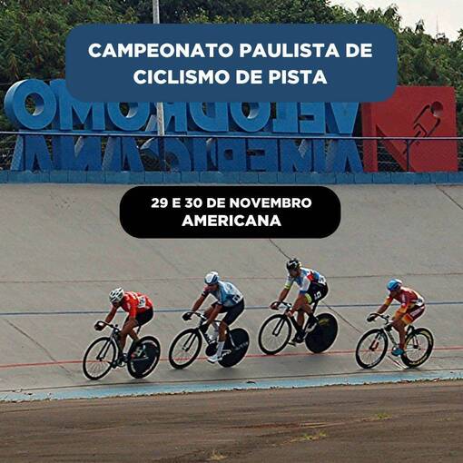Copertura dell'evento Campeonato Paulista Ciclismo de Pista 
