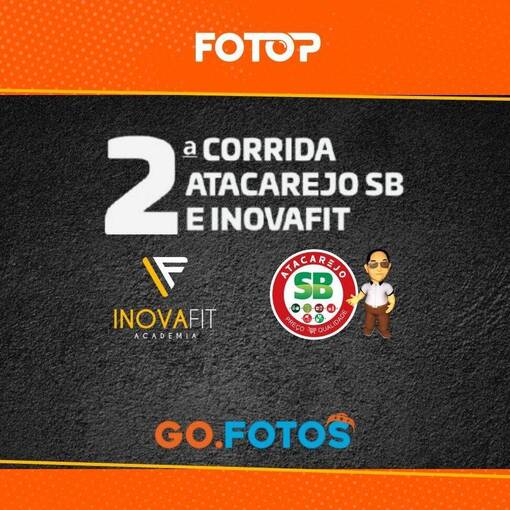 Capa do evento 2 Corrida Atacarejo SB e Inovafit