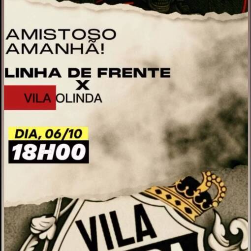 Amistoso - Linha de Frente X Vila Olinda on Fotop