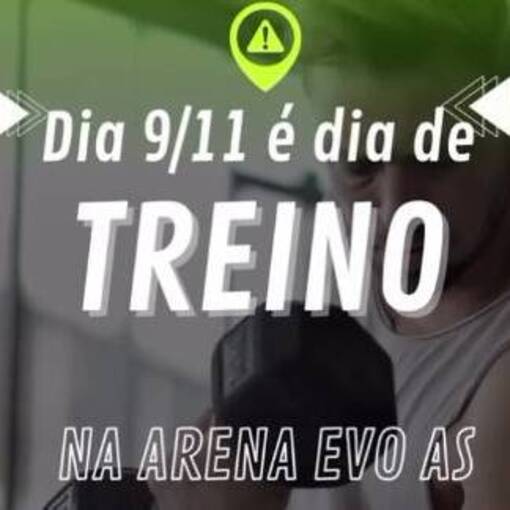 Event cover Treino na Arena Evo