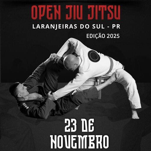 Couverture de l'vnement Open Jiu-Jitsu Laranjeiras do Sul 