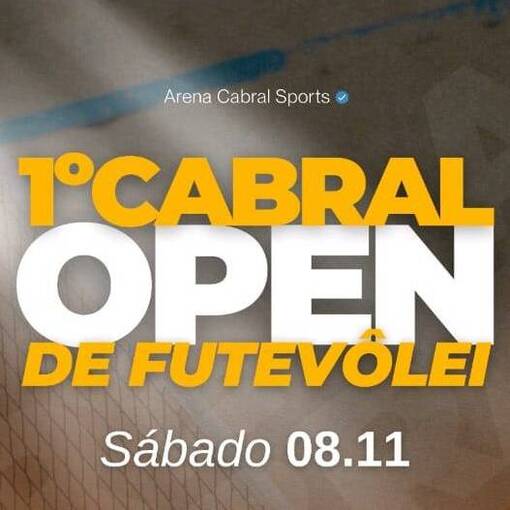 Event cover I CABRAL OPEN FUTEV�LEI