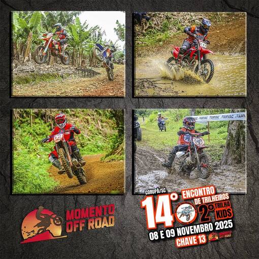 Event cover 14 Encontro De Trilheiros Chave Teze e 2 Trilha KIDS