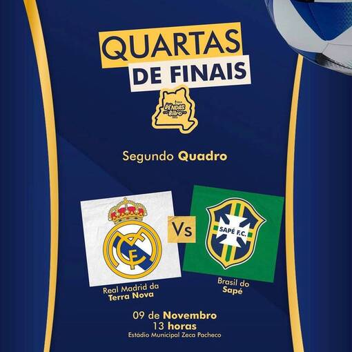 Capa do evento quartas de finais liga sao sebastiao