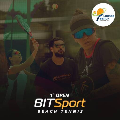 Capa do evento OPEN BIT SPORT DE BEACH TENNIS (LOUNGE BEACH SPORT & BAR)
