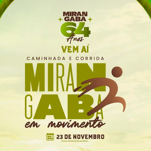Copertura dell'evento Mirangaba em Movimento