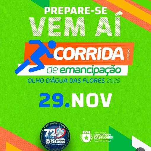 Event cover Corrida da Emanicipao de Olho D agua das Flores