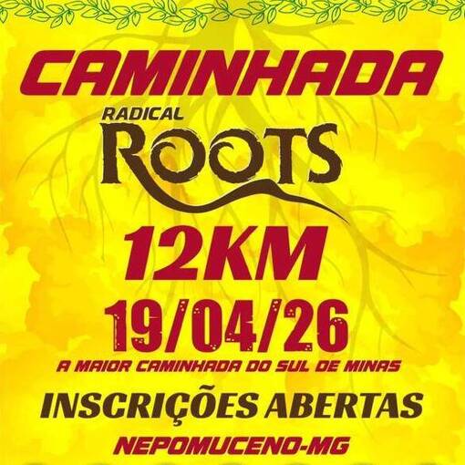 Capa do evento Caminhada Roots 2026