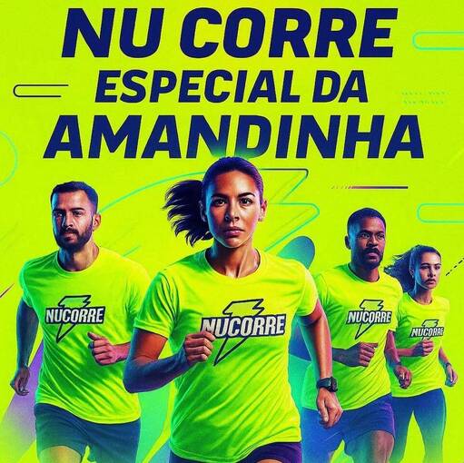 Event cover Treino - NU CORRE - Especial da Amandinha