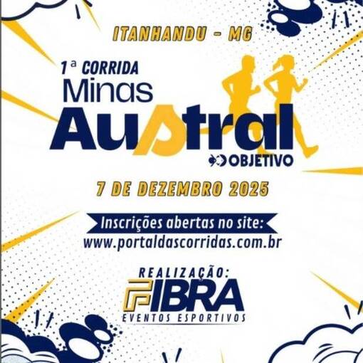 Event cover 1 Corrida Minas Austral