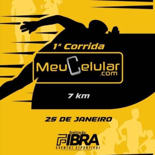 Event cover 1 Corrida Meu Celular.Com