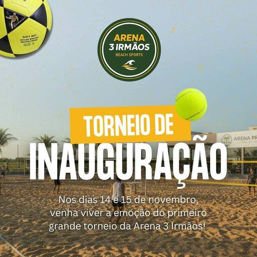 Event cover Volei de Praia Arena 3 irmos - Torneio de Inaugurao