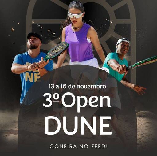 Event cover 3 torneio Open Dune de Beach Tennis