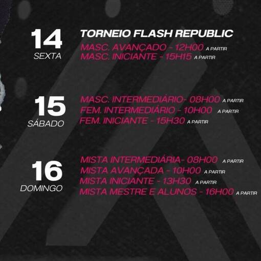  TORNEIO FLASH Republic - Arena So Caetano on Fotop