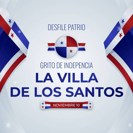 Capa do evento Desfiles Patrios - 10 de Nov La Villa de los Santos