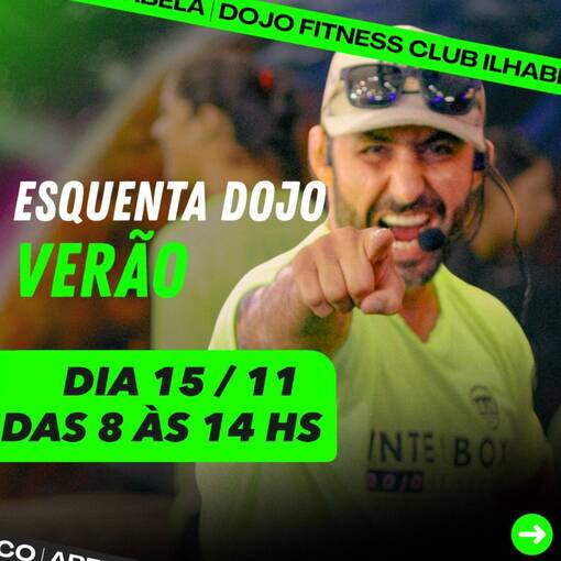 Event cover esquenta dojo verao 2025