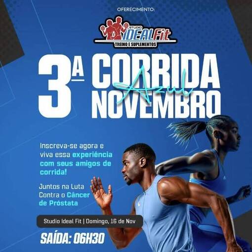 Event cover 3� Corrida Novembro Azul
