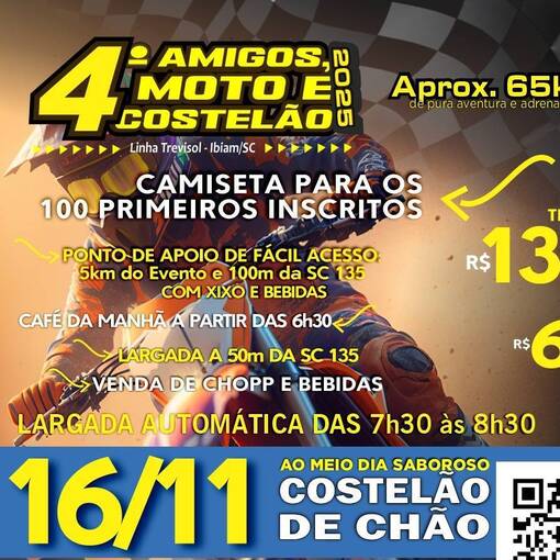Event cover 4 AMIGOS MOTO E COSTELO