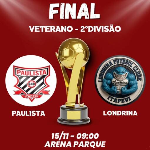 Campeonato Municipal Veterano 2 Diviso I Paulista X Londrina no Fotop