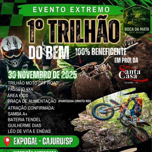 Event cover 1 TRILHAO DO BEM - eqp Boca da Mata