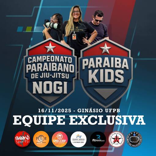 Event cover PARABA KIDS & PARAIBANO NOGI 2025 - 2 ETAPA