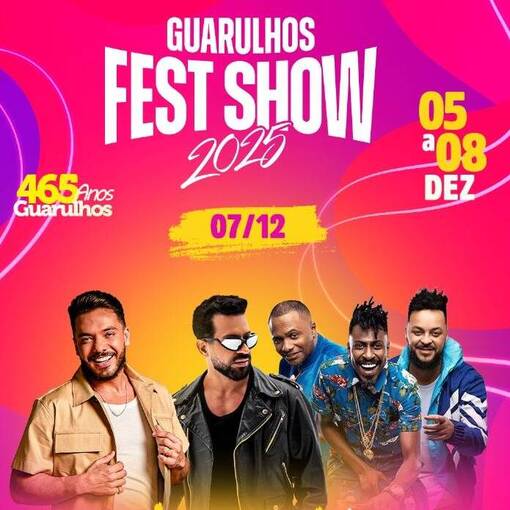 Event cover WESLEY SAFADO / DENNIS / PIXOTE - GUARULHOS FEST SHOW - DOMINGO 07/12
