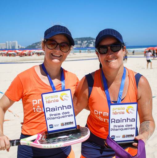 Event cover BORA JOGAR TNIS NA PRAIA 2025