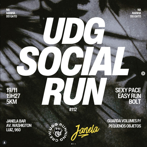 Event cover UDG Running Crew - Janela Bar
