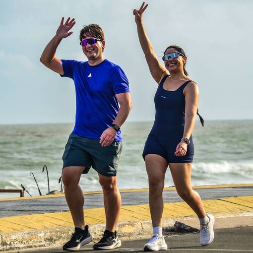 Event cover Treino na Orla - Av. Litornea - 22/11 - Sbado