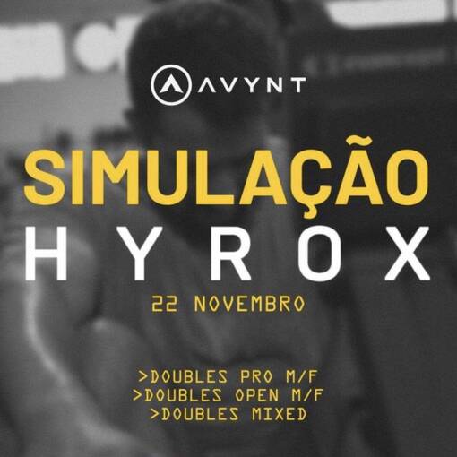 Event cover Simulao HYROX AVYNT Hybrid Arena