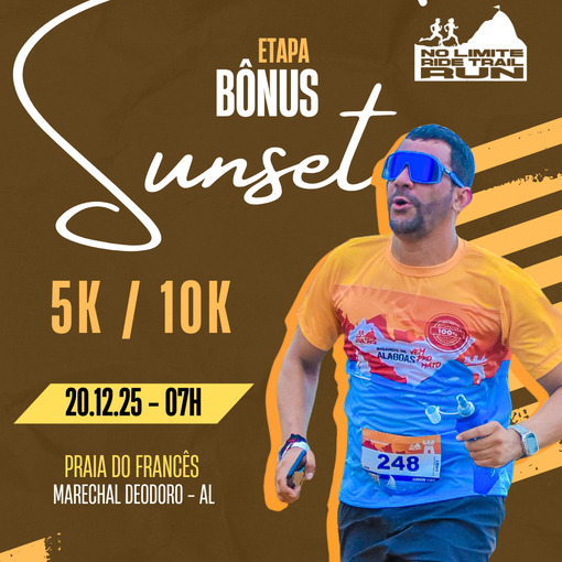 Event cover SUNSET - NO LIMITE - ETAPA B�NUS 