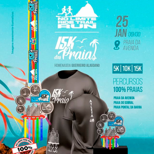 Event cover 15K DAS PRAIAS - NO LIMITE