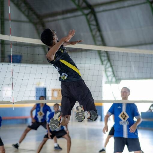 Event cover JOGOS OLIMPICOS DA REDE ESTUDAL/DRE - E. MILITAR TIRADENTES/PXTO x E.12 DE ABRIL/TERRA NOVA (MASC SUB17)