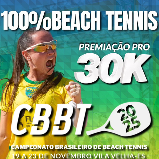 Event cover CAMPEONATO BRASILEIRO DE BEACH TENIS 