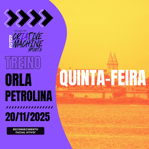 Portada del evento TREINO ORLA PETROLINA - QUINTA-FEIRA