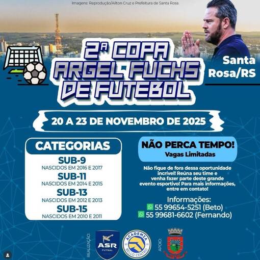 Capa do evento COPA ARGEL FUCHS 2025