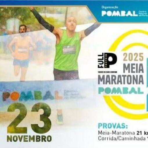 Capa do evento Meia Maratona de Pombal Full Protein