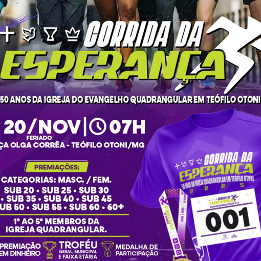 Event cover 1 Corrida da Esperana - T. Otoni