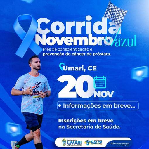 Couverture de l'vnement Corrida Novembro Azul - Umari