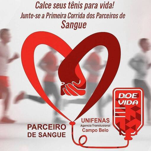 Event cover CORRIDA PARCEIROS DE SANGUE - CAMPO BELO