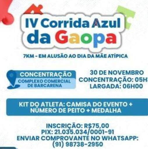 Event cover CORRIDA DA GAOPA 2025