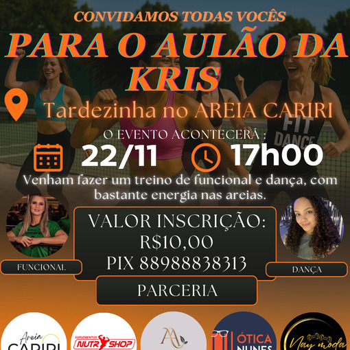 Copertura dell'evento Aul�o da Kris - Areia Cariri