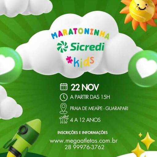 Couverture de l'vnement maratoninha kids sicredi
