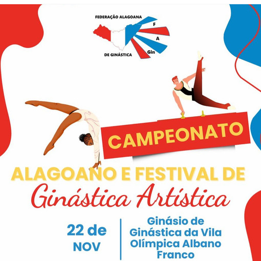 Couverture de l'vnement CAMPEONATO ALAGOANO DE GINSTICA ARTSTICA