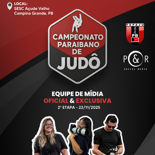 Event cover CAMPEONATO PARAIBANO DE JUD 2025 - 2 ETAPA