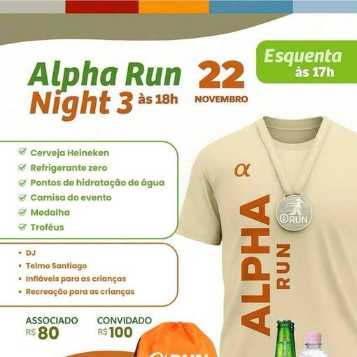 Event cover 3 Alpha Run Night